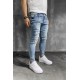 Jean Βlack Island 6585 Μπλέ Skinny fit